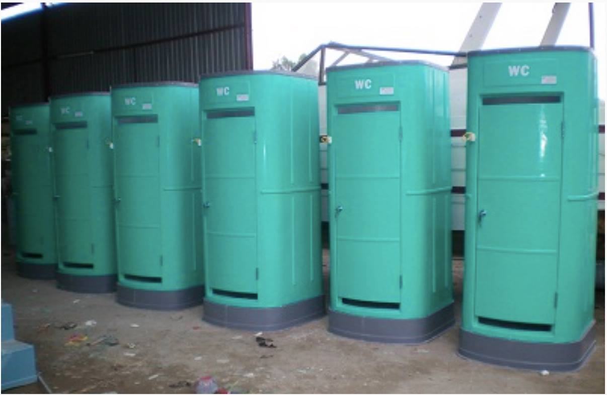 Nhà vệ sinh di động composite giá rẻ