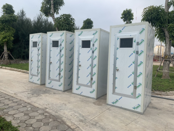 Dịch vụ cung cấp toilet phục vụ thi công